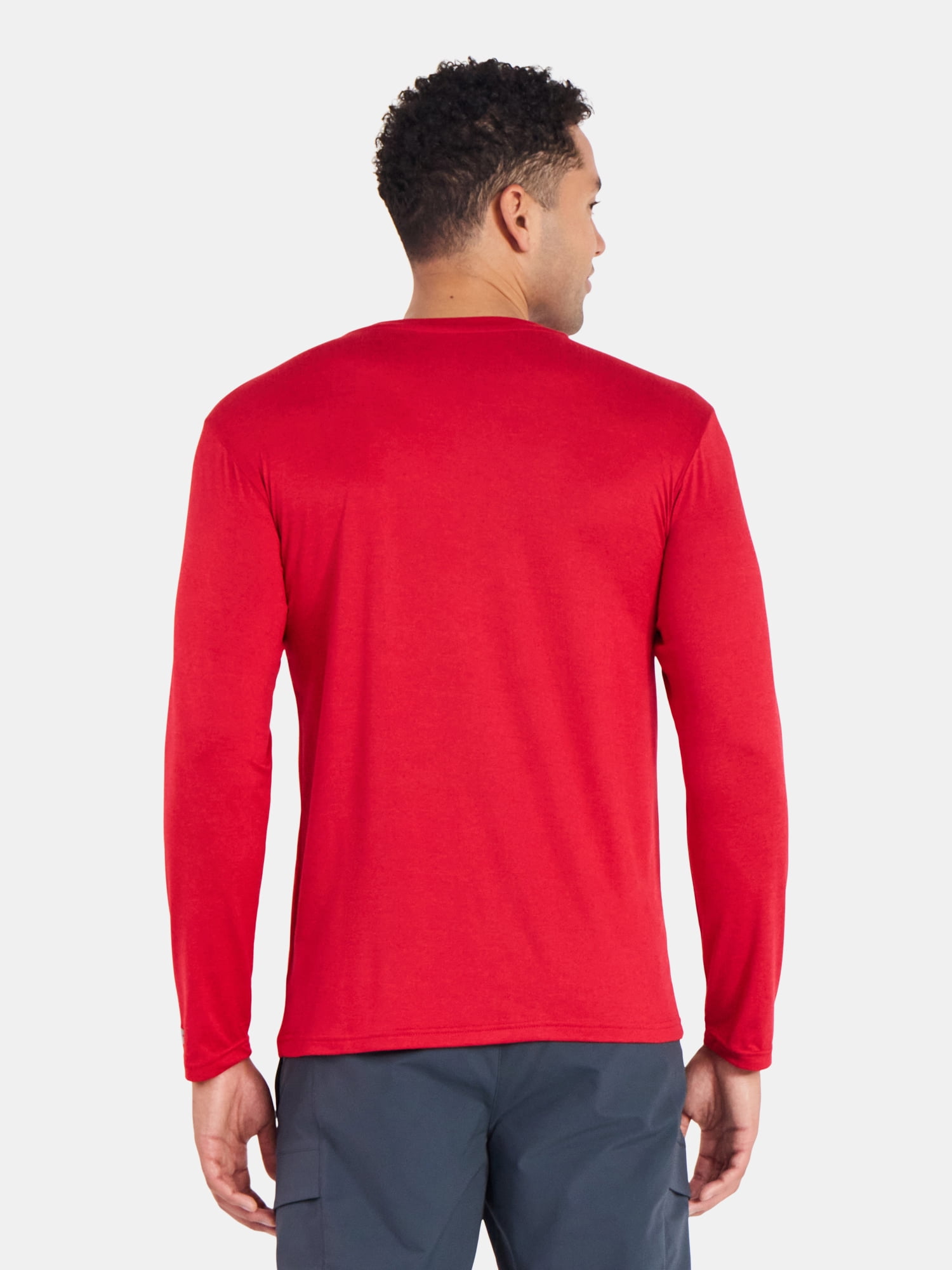 Russell Athletic Men’s Runner Tech Tee with Long Sleeves, 3-Pack, Sizes S-2XL