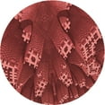 thumbnail image 1 of Ahgly Company Indoor Round Patterned Grapefruit Red Area Rugs, 8' Round, 1 of 6