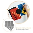 thumbnail image 3 of OULII Scratch Off Tickets Stickers Grey Rectangle with Easy Peel Adhesive for Events, 3 of 8