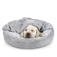 thumbnail image 1 of Cama para mascotas JOEJOY, cama pequeña para perros y gatos con manta con capucha, 58 cm, 1 of 7
