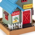 thumbnail image 5 of Alpine Corporation 9-Inch Hanging Flower Shop Bird Feeder, Multicolored, 5 of 13