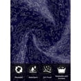 thumbnail image 7 of Navy Blue Floral Cloth Napkins Set of 6 Reusable Dinner Napkins, Vintage Farmhouse Abstract Flowers Cocktail Napkin Washable Table Napkins for Wedding/Holiday Party/Baby Shower 20"x20", 7 of 7