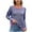 Blue, variant on Winter Clothing for Women Sweatshirts Loose Fit Zippered Sweatshirts No Hood Active Long Sleeve Tops Loose