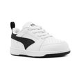 thumbnail image 4 of Tenis Puma Rebound V6 Escolar Para Niño Con Suela De Goma blanco 15, 4 of 6