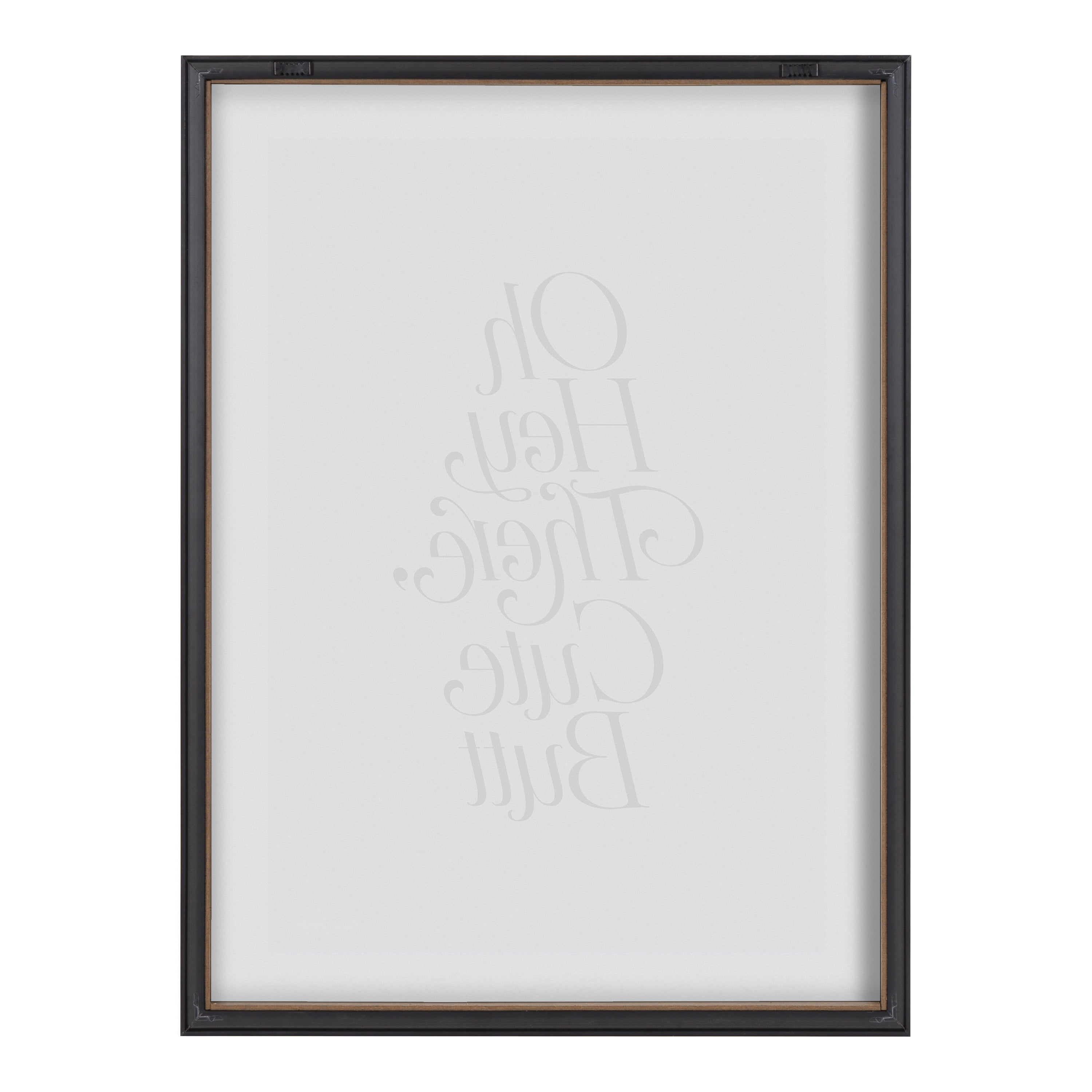 Blake Nice Butt 18 in x 24 in Framed Drawing Art Prints, by Kate and Laurel