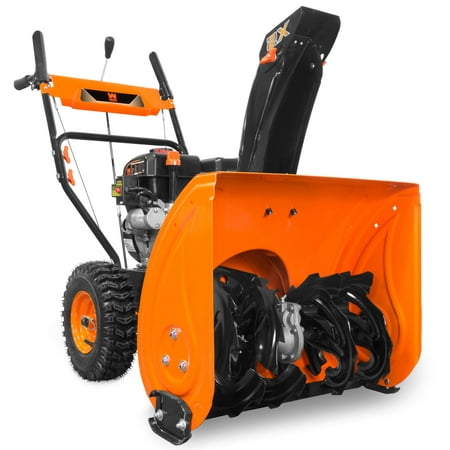UPC: 0044459020240 | WEN 24-Inch 212cc Two-Stage Self-Propelled Gas-Powered Snow Blower with Electric Start