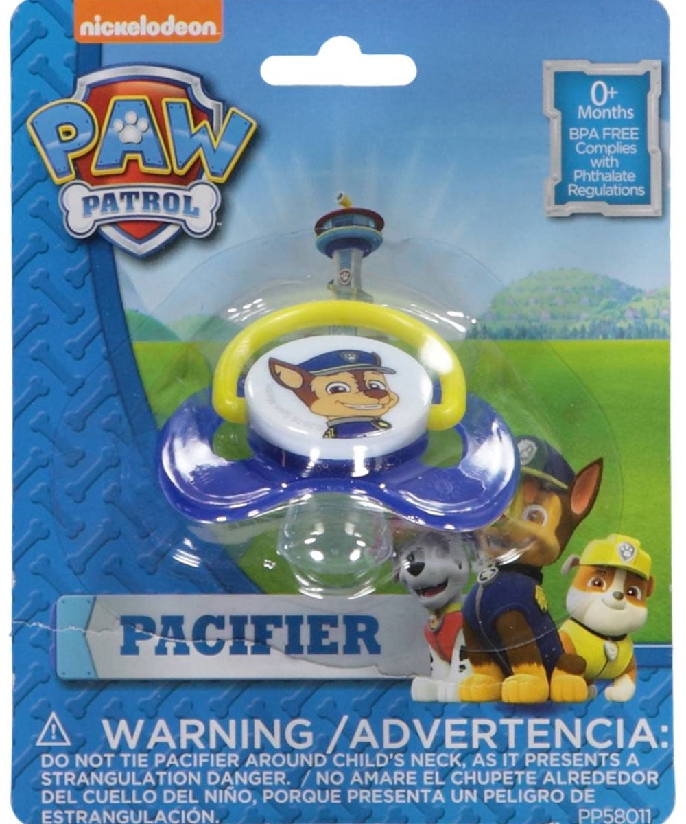 paw patrol pacifier