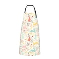 thumbnail image 2 of Lsque Fall Rabbit Waterproof Apron Chef Aprons for Men Heavy Duty Chemical Work Apron Extra Long Grilling Aprons with Adjustable Bib Apron, 2 of 9