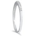 thumbnail image 2 of SZUL Women's 1/8 Carat TW Diamond Wedding Band in 10K White Gold (J-K-L Color, I2-I3 Clarity), 2 of 3