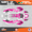 Magenta, variant on Kalair GFX Graphics Kit for Honda CRF80 (2011-2016) Surfsup Series