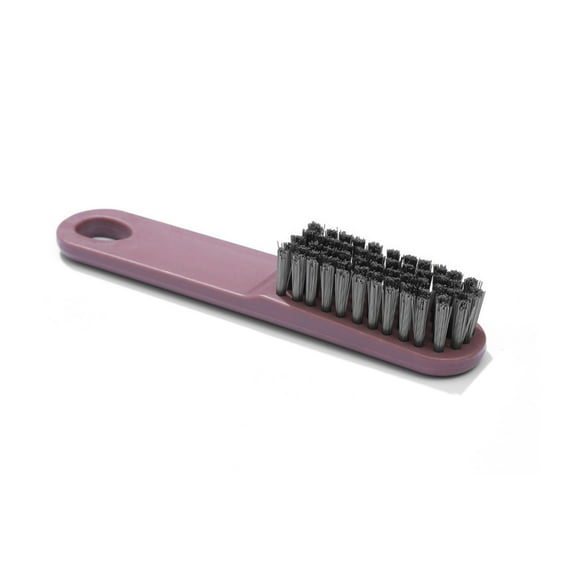 Soft Bristle Shoe Brush with Long Handle, Gentle Non-Scratch Cleaning Tool for Sneakers, Leather Boots, Delicate Materials, Ergonomic Household Scrubber for Shoes and Carpets