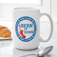 thumbnail image 6 of CafePress - Bern It Down Large Mug - 15 oz Ceramic Large White Nolvety Mug, 6 of 6