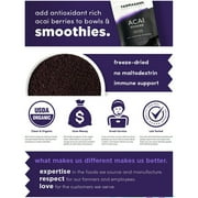 Terrasoul superfoods organic acai freeze-dried powder, 4.0 oz
