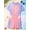 Pink, variant on TiaoBug Kids Girls One-piece Swimsuit Wetsuit Short Sleeve Padded Zipper Surfing Bathing Suit Pool Beach Swimwear Pink 10