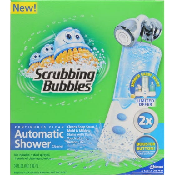 Scrubbing Bubbles Auto Shower Cleaner With Booster Refill Caddy Scrubbing Bubbles Auto Shower Cleaner With Booster Refill Caddy Com