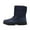 Blue, variant on New Winter Warm Snow Boots for Women Fshion Plus Size Solid Color Flat Casual Short Snow Boots Shoes