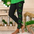 thumbnail image 4 of AherBiu St. Patrick's Day Yoga Leggings for Womens Stretch Clover Printed Workout Gym Legging Bottom Pants, 4 of 4