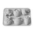 thumbnail image 1 of Easter Silicone 3D Rabbit Silicone 8 Cavities Easter Rabbit Soap Candle Cookie Chocolate, 1 of 4