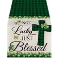 thumbnail image 2 of Fashion Doily Tablecloth Winter Festival Kitchen Dining Room Family Table Decor Christmas Table Runners 36 Inches Long Table Patterns 13X36 Table Spandex Tablecloth Color Street Table Tab, 2 of 5