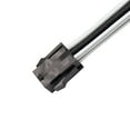 thumbnail image 4 of Extensión de cable para fuente de alimentación con peines, 24 pines, 8 pines, 6 pines, 4 + 4 pines con peines, cable de extensión de transferencia tejido de malla de algodón, 4 of 8