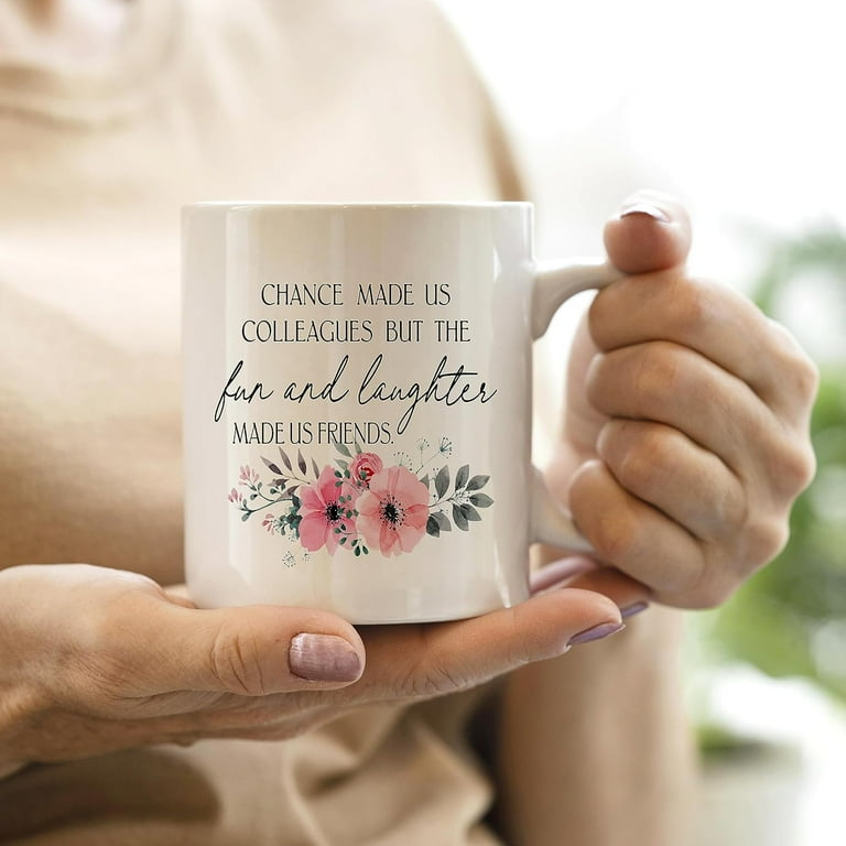 Coffee Cup Farewell Present For Female Colleague Colleague