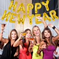 thumbnail image 5 of Globos PIGETALE Gold Happy New Year 2024 de artículos de fiesta, 5 of 5