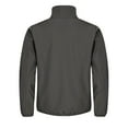 thumbnail image 3 of Men's Cutter & Buck Steel Jacksonville Jumbo Shrimp Clique Trail Eco Stretch Softshell Full-Zip Jacket, 3 of 3