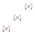 thumbnail image 3 of Tirantes Ajustables Minnieouse Hombres Mujeres Color Sólido Marrón, 3 of 6