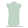 thumbnail image 2 of Blusa George para Dama, sin Manga con Amarre en Cuello Sage T CH, 2 of 4
