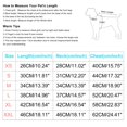 thumbnail image 4 of Pet Waterproof Clothes Thickening Autumn Winter Warm Dog Jacket Coat Sleeveless Vest Snowsuit, 4 of 7