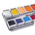 thumbnail image 1 of Watercolor Paint Portable Bright Color Watercolor Pigment Set Paint Supplies with Box24 Colors, 1 of 3