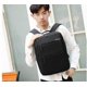 thumbnail image 4 of Business Travel Laptop Backpack, Waterproof Backpack, With Usb Charging Port, Large Capacity, Multiple Windows, Color: Black, 4 of 4