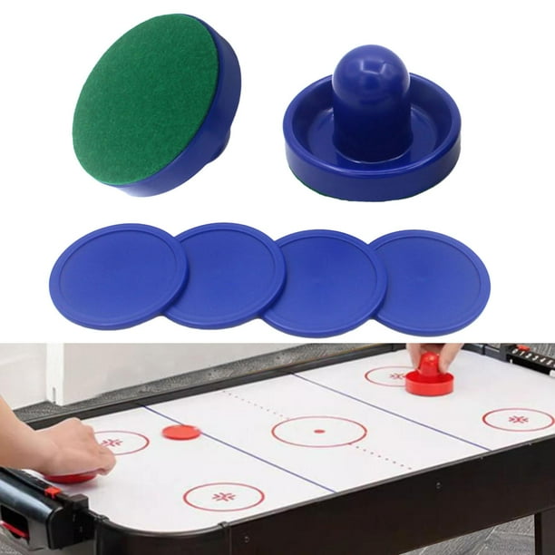 VEVOR Table D’air Hockey Avec Score LED électronique – 2263 Mm, 2 Palets, 2 Poussoirs, Surface PVC, Pieds Acier, Pour Salle De Jeux Et Famille