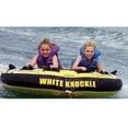 thumbnail image 4 of White Knuckle Skimmer 70 Inch 2 Person Towable Pull Behind Boat Water Inner Tube, 4 of 4