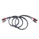 thumbnail image 4 of 5X Rexlis 2 Rca Una 2 Rca Macho Una Macho Cable de Audio de Alta Fidelidad Ofc Av Cable de Altavoz 1M, 4 of 4
