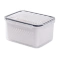 thumbnail image 4 of Organizadores para refrigerador, Caja de almacenamiento sellada multifuncional de gran capacidad, contenedor de almacenamiento de frutas para cocina,, 4 of 8