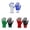 Blue 1PCS & Red 1PCS & Green 1PCS, variant on WUSUOWEI 3 Pairs Durable Coated Work Gloves NonSlip Breathable Gloves Reusable Firm Grip Heavy Duty for Men Women Yard Work Gardening Construction