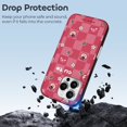 thumbnail image 4 of Funda Lotso de TPU para iPhone 16 Pro: ultrafina, a prueba de golpes, antiamarilleo, resistente a arañazos, compatible con carga inalámbrica, agarre mejorado, estilo negro., 4 of 7