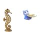 thumbnail image 1 of Escultura de resina de gato dorado, figura decorativa, adorno para oficina, dormitorio, sala de estar, armario, chimenea, decoración moderna del hogar, 1 of 8
