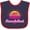 Navy and Red, variant on Inktastic Summer Enjoy the Sunshine Pensacola Beach Florida in Pink Boys or Girls Baby Bib