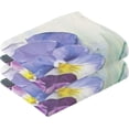 thumbnail image 2 of GZHJMY Flora Painting Hand Towels Set of 2 Pack - 16 x 28 Inches Extra Absorbent Pure Washcloth Towels, Super Soft Hand Towel for Bathroom, Hotel, Kitchen, Gym, 2 of 7