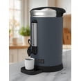 thumbnail image 5 of Eastvita 120-Cup Coffee Urn - 18L (4.8 Gal) Large Coffee Maker/Double-Wall Stainless Steel/Thermally Insulated/Quick Electric Coffee Maker in Gray, 5 of 5