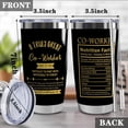 thumbnail image 2 of Coworker Gifts Tumbler for Women Men,20 oz Stainless Steel Insulated Tumblers with Lid, Coworker Leaving Gifts, Going Away Gift for Coworker (co-worker), 2 of 6