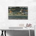 thumbnail image 2 of ARTCANVAS Houses on the River - The Old Town Canvas Art Print by Egon Schiele - Size: 26" x 18" (1.50" Deep), 2 of 9
