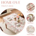 thumbnail image 2 of Rectangle Tablecloth Pastoral Style, Waterproof & Stain Resistant Table Cloth Wrinkle Free Table Cover for Dining/Kitchen/Patio, Washable Indoor & Outdoor Use, 140*180cm Red, 2 of 5