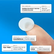 Avarelle Cosmetics ZITOUT Original Hydrocolloid Pimple Patch, 40 ct