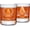 2, variant on On The Rox Personalized Whiskey Glass – 11 oz Engraved Monogram Bourbon Scotch Groomsmen Dad Gift for Men – Custom Initial Name Old Fashioned Birthday Anniversary Rocks Glass (1)