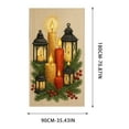 thumbnail image 4 of Christmas Front Door Cover,Door Christmas Cover,Christmas Front Door Decorations 6*3FT Santa Claus Door Cover Winter Holiday Hanging Banner Santa Backdrop Background for New Year Party(E), 4 of 5