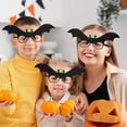 thumbnail image 4 of Fiudx Gafas con Montura de Batcobra para Fiesta de Halloween, Accesorio Fotográfico Festivo, Diseño Único, Accesorio para Disfraz de Adulto, Estilo Halloween Versátil, Material No Tejido, 1 Juego, 4 of 5