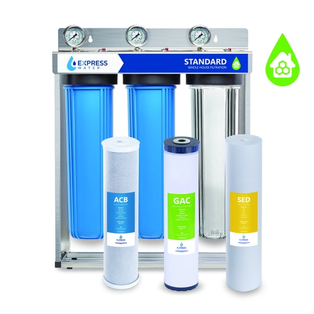 Express Water Whole House Water Filter – 3 Stage Home Water ...